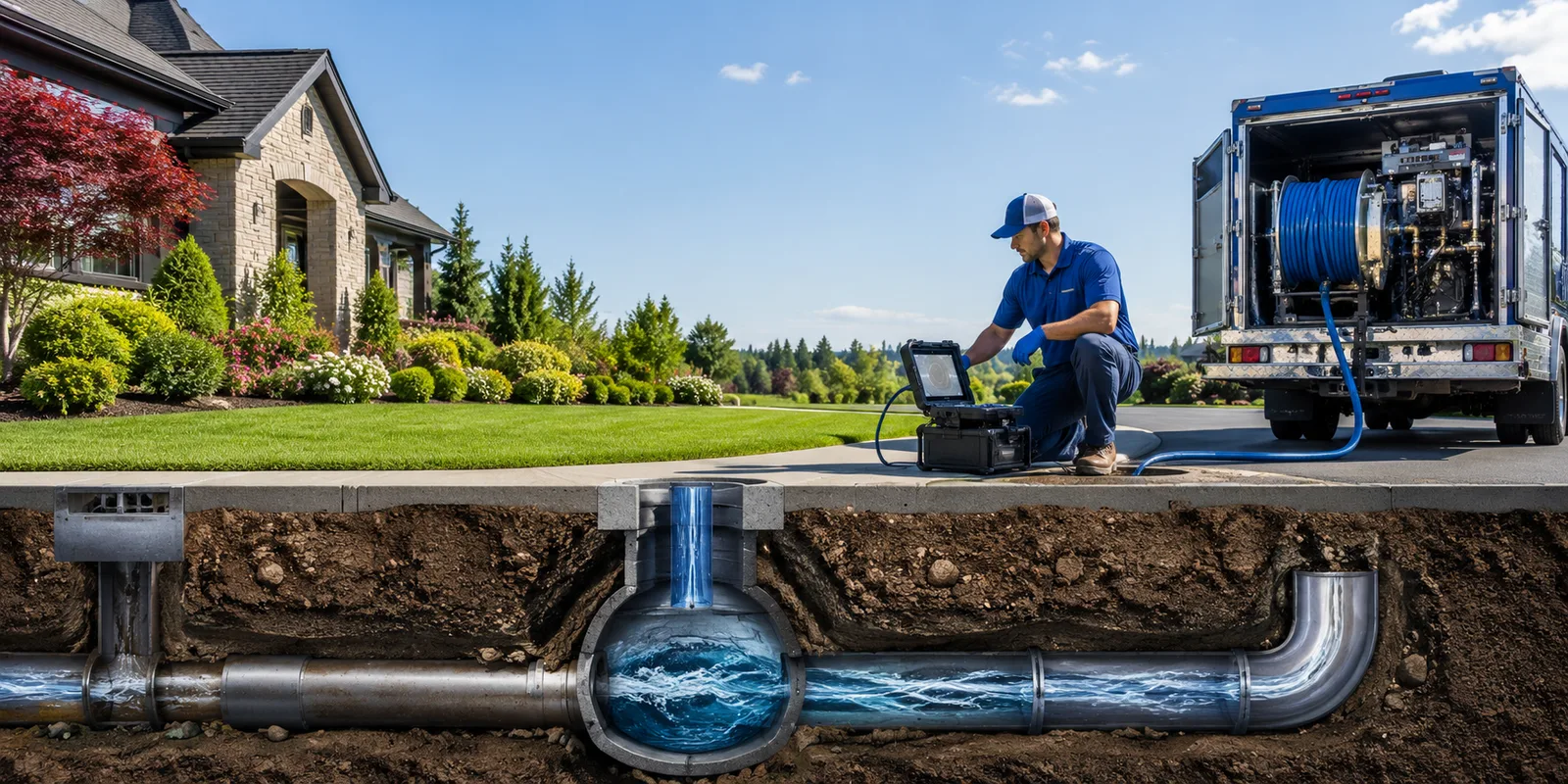 Drainage restoration information for Numidia, PA